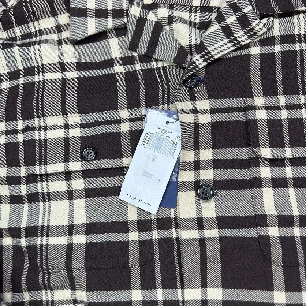 Polo Ralph Lauren Button Up Overshirt Mens S Brushed Twill Camp Loop Performance